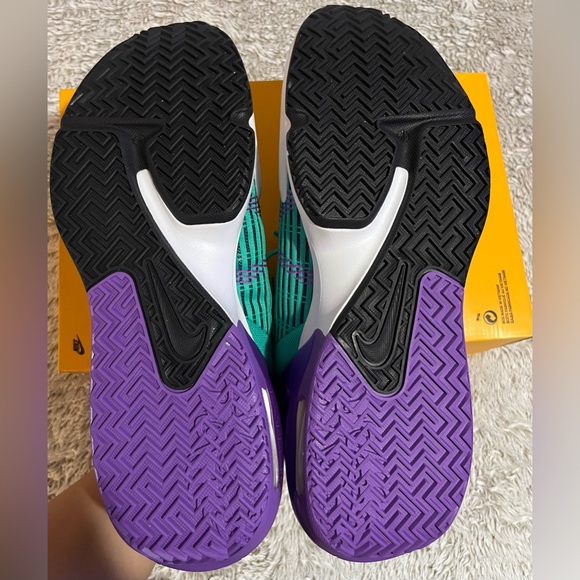 Nike Teal Pink Purple Athletic Sneakers - Picture 6 of 8